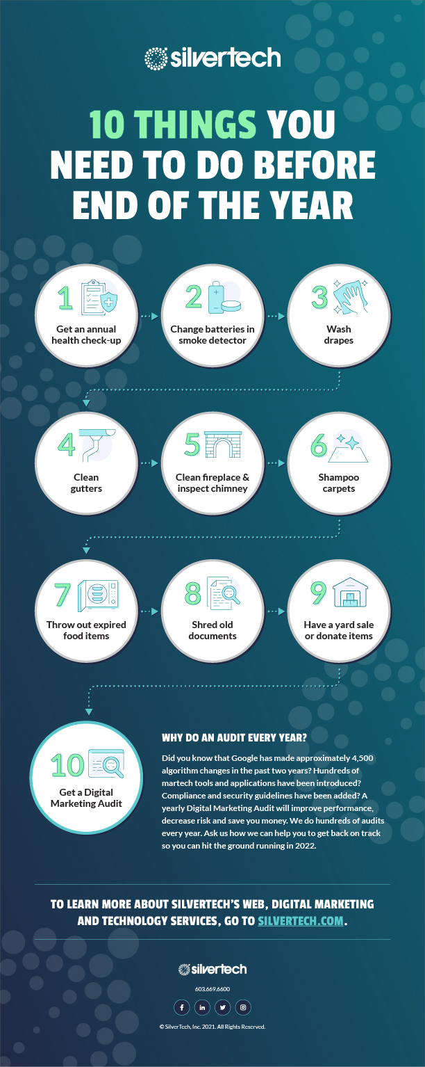 10 Things You Need to do Before the End of the Year